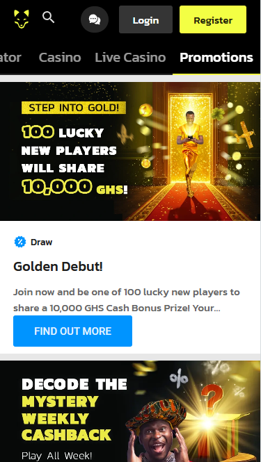 The third image of the app ,Online betting platform with the best betting games with highest cash rewards